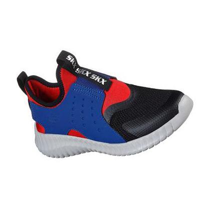 Fiú Skechers Elite Flex - Rolvo Tornacipő Királykék Fekete | HU7978B