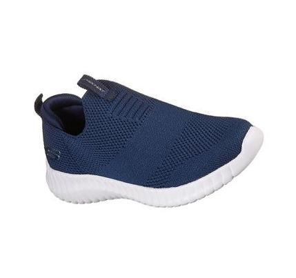 Fiú Skechers Elite Flex - Wasick Slip Ons Sötétkék | HU7878A
