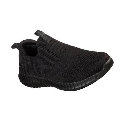 Fiú Skechers Elite Flex - Wasick Tornacipő Fekete | HU7953D