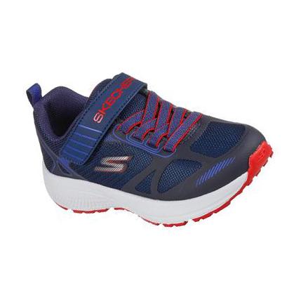 Fiú Skechers GO RUN Consistent - Kelpton Tornacipő Sötétkék Piros | HUI7950