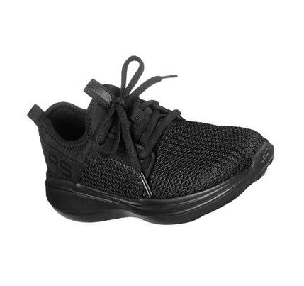 Fiú Skechers GOrun Fast - Welzo Tornacipő Fekete | HUI720W