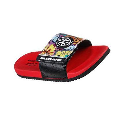 Fiú Skechers Gambix X - Skech-Revs Szandál Piros | HU76300