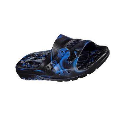 Fiú Skechers Hogan - Aqua Spurt Szandál Fekete Kék | HU76033