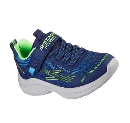 Fiú Skechers Hyper-Blitz - Hydro-Tronix Tornacipő Sötétkék Kék | HU79050