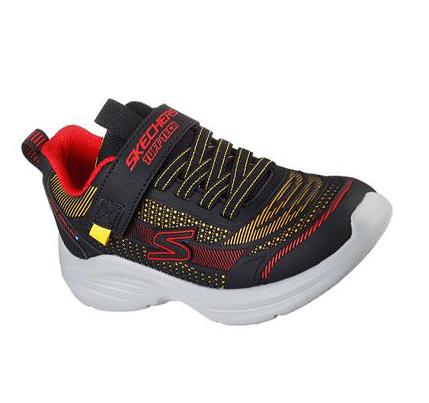 Fiú Skechers Hyper-Blitz - Hydro-Tronix Tornacipő Fekete Piros | HU79178