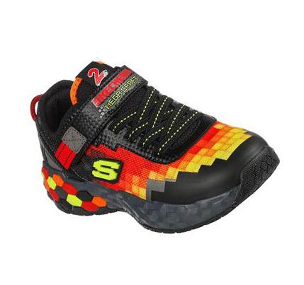 Fiú Skechers Mega-Craft 2.0 Tornacipő Fekete Piros | HU8017X