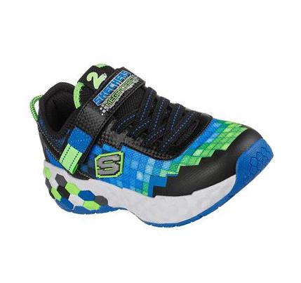 Fiú Skechers Mega-Craft 2.0 Tornacipő Fekete Zöld | HU8028R