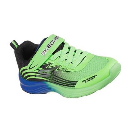 Fiú Skechers Razor Grip Tornacipő Zöld Fekete | HUI970R