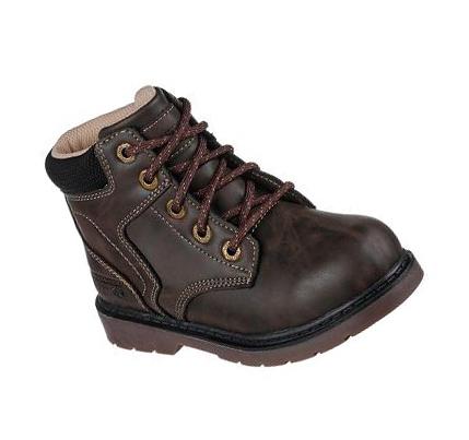 Fiú Skechers Rivitz - Bardley Csizma Csokoládé | HU7426C