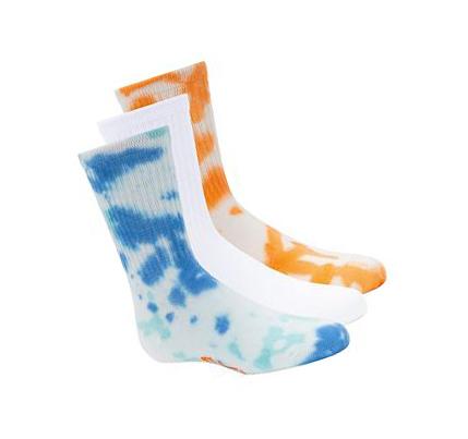 Fiú Skechers Tie-Dye Crew - 3 Pack Zokni Színes | HU7301G