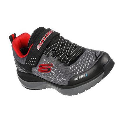 Fiú Skechers Ultra Groove - Aquasonik Tornacipő Szürke Fekete | HUI570S