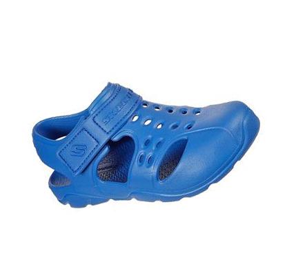 Fiú Skechers Wave Blast Szandál Kék | HU7592A