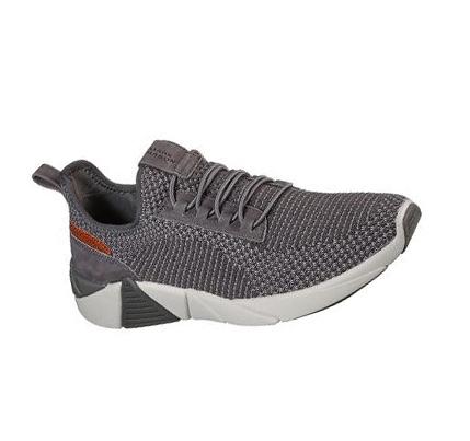 Férfi Skechers A-Line - Asher Slip Ons Szürke | HU7487Q