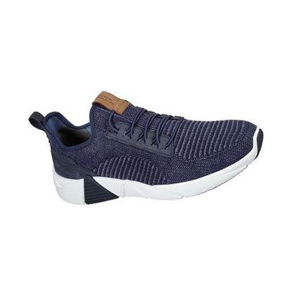 Férfi Skechers A-Line - Montara Slip Ons Sötétkék | HU6862A