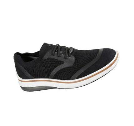 Férfi Skechers Alkalmi Cell Wrap - Haswell Oxford Cipő Fekete | HUI1365