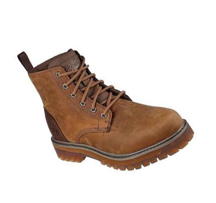 Férfi Skechers Alley Cats - Talgen Csizma Barna | HUA957E