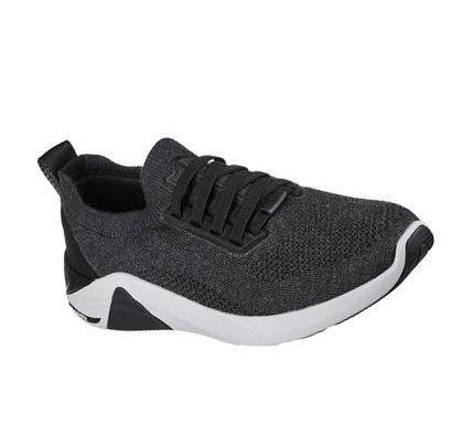 Férfi Skechers Arch Fit A-Linear - Eaton Slip Ons Fekete | HU7539Q