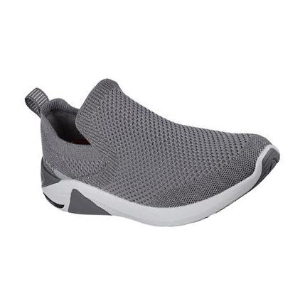 Férfi Skechers Arch Fit A-Linear - Rune Slip Ons Szürke | HU7512A