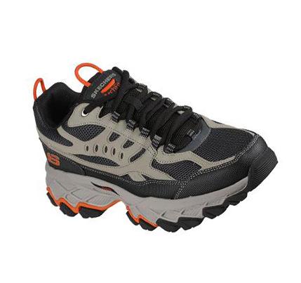 Férfi Skechers Arch Fit Akhidime Edzőcipő Barna Fekete | HU5589Q