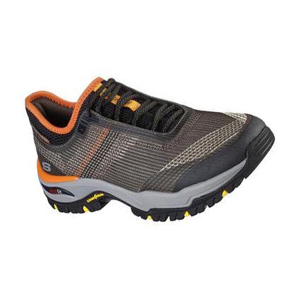 Férfi Skechers Arch Fit Dawson - Mahone Alkalmi Cipő Olivazöld | HUI293E