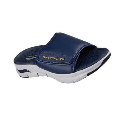 Férfi Skechers Arch Fit - Day Trip Szandál Sötétkék | HU64080
