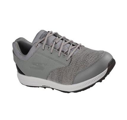 Férfi Skechers Arch Fit GO GOLF Elite 5 Range Golf Cipő Szürke | HUA108K
