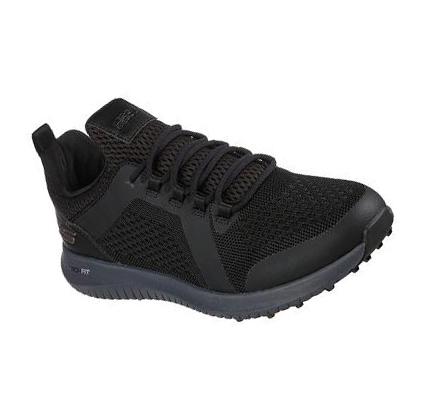 Férfi Skechers Arch Fit GO GOLF Max - Rover 2 Golf Cipő Fekete Szürke | HUI608B