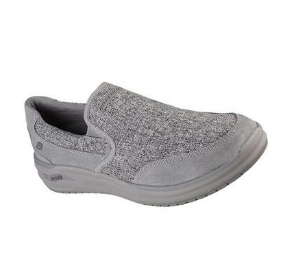 Férfi Skechers Arch Fit Melo - Ranston Slip Ons Szürke | HU5382A