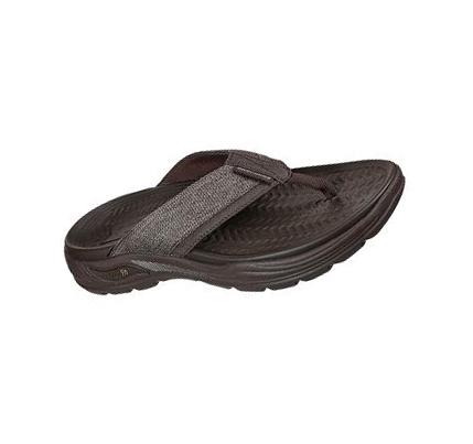 Férfi Skechers Arch Fit Motley SD - Dolano Szandál Csokoládé | HU6283D