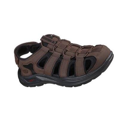 Férfi Skechers Arch Fit Motley SD - Verlander Szandál Csokoládé | HU6083Q