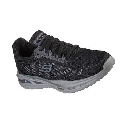 Férfi Skechers Arch Fit Orvan - Trayver Alkalmi Cipő Fekete | HUI8078