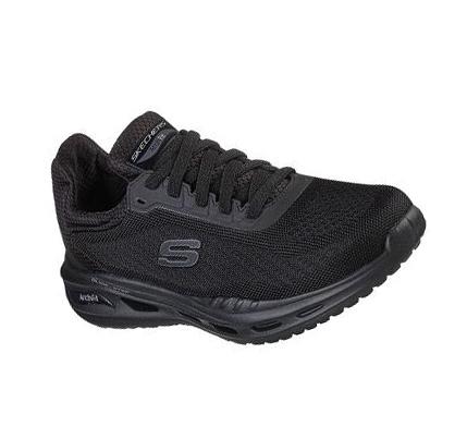 Férfi Skechers Arch Fit Orvan - Trayver Alkalmi Cipő Fekete | HUI818A