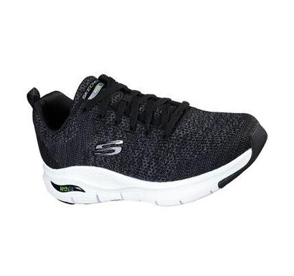 Férfi Skechers Arch Fit - Paradyme Edzőcipő Fekete Fehér | HU5762C