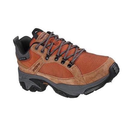 Férfi Skechers Arch Fit Phantom - Upshift Túracipő Barna | HU4108A