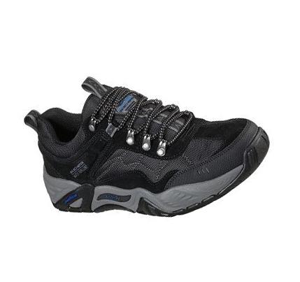 Férfi Skechers Arch Fit Recon - Harbin Oxford Cipő Fekete | HUI5610