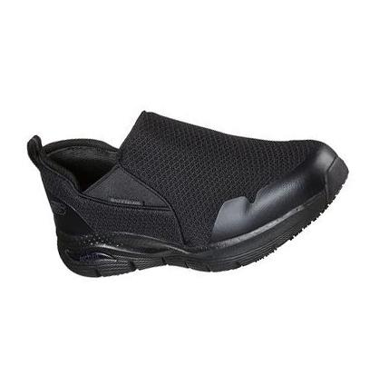 Férfi Skechers Arch Fit SR - Tineid Munkacipő Fekete | HU7511D