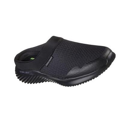 Férfi Skechers Bounder - Scout Slip Ons Fekete | HU7412K