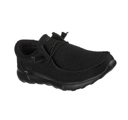 Férfi Skechers Bulger - Zenwick Papucs Fekete | HU7533E