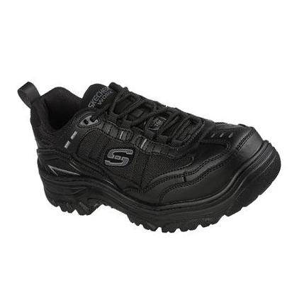 Férfi Skechers Burgin - Sawda Munkacipő Fekete | HU50365