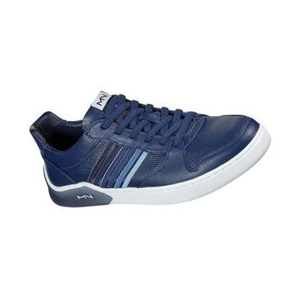 Férfi Skechers Classic New Cup - Tinsley Slip Ons Sötétkék | HU6950L