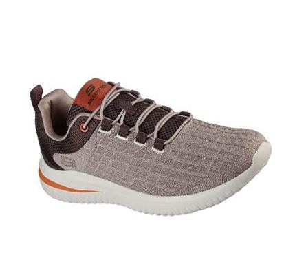 Férfi Skechers Delson 3.0 - Nemuro Slip Ons Barna | HU7314L