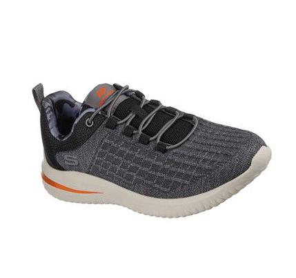 Férfi Skechers Delson 3.0 - Nemuro Slip Ons Szürke | HU7325E