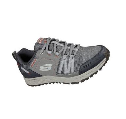 Férfi Skechers Escape Plan Edzőcipő Barna Szürke | HU4050R