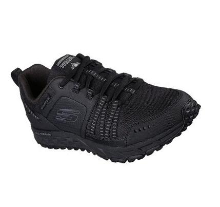 Férfi Skechers Escape Plan Edzőcipő Fekete | HU4064L