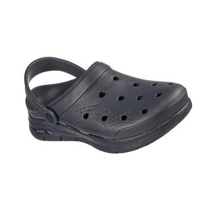 Férfi Skechers Foamies: Arch Fit - Valiant Slip Ons Sötétkék | HU4832B