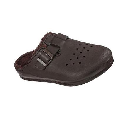 Férfi Skechers Foamies: Cali Surf Bélelt Papucs Csokoládé | HU6958C