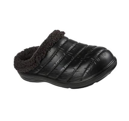 Férfi Skechers Foamies: Cozy Camper Bélelt - Cozy Adventure Papucs Fekete | HU72330