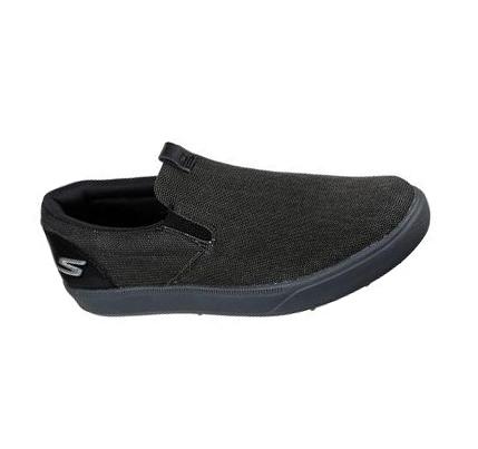 Férfi Skechers GO GOLF Drive 4 RF - Course Golf Cipő Fekete Szürke | HUI0585