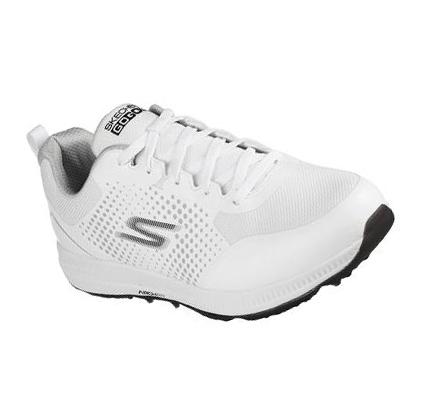 Férfi Skechers GO GOLF Elite 5 Sport Golf Cipő Fehér Fekete | HUI458K