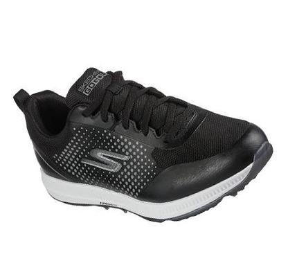 Férfi Skechers GO GOLF Elite 5 Sport Golf Cipő Fekete Fehér | HUI508A